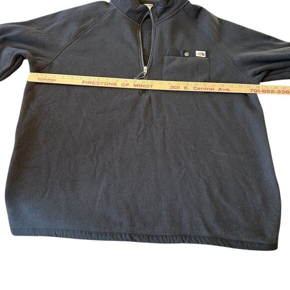 North Face men’s size XXL quarter zip sweater jacket with plush inside - Picture 8 of 11